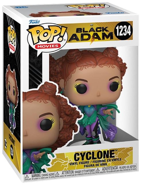 FUNKO POP BLACK ADAM - VINYL FIGURE POP 1234 CYCLONE 9CM*