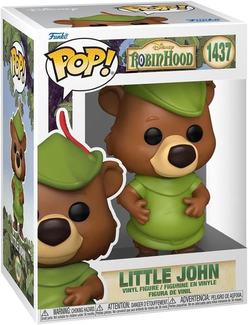 FUNKO POP DISNEY: ROBIN HOOD - VINYL FIGURE 1437 LITTLE JOHN 9CM