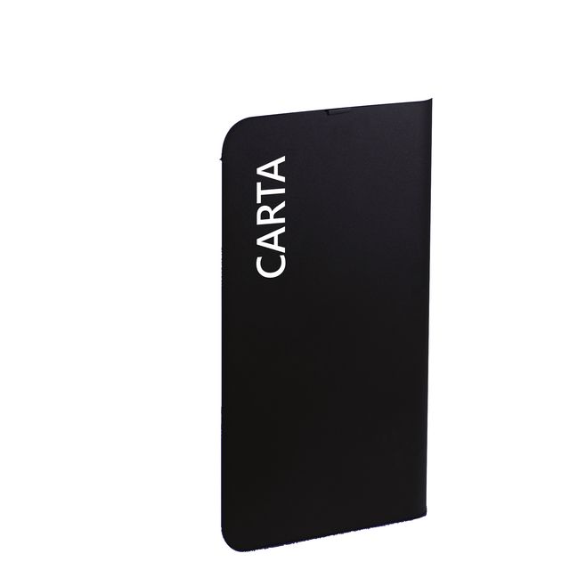 Etichetta adesiva raccolta differenziata - con stampa "CARTA" - 4,5 x 18 cm - v…