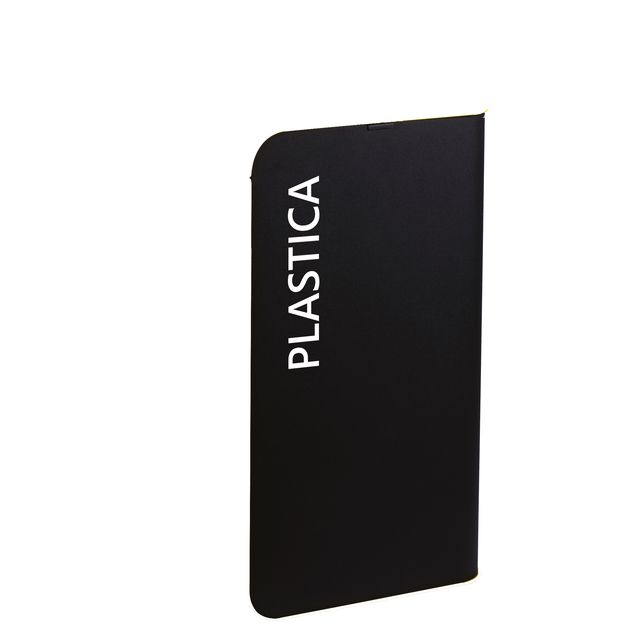 Etichetta adesiva raccolta differenziata - con stampa "PLASTICA" - 45 x 270 mm …