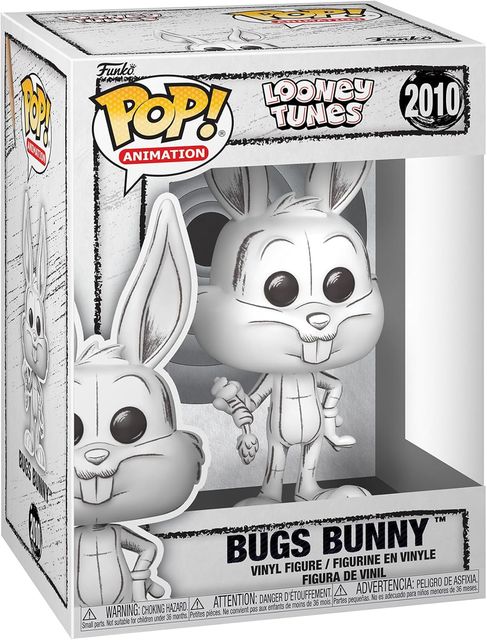 FUNKO POP LOONEY TUNES - VINYL FIGURE 2010 BUGS BUNNY (SKETCHED) 9CM 31/03/2026