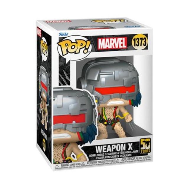 FUNKO POP MARVEL: WOLVERINE 50TH ANNIVERSARY - VINYL FIGURE 1373 ULTIMATE WEAPO…