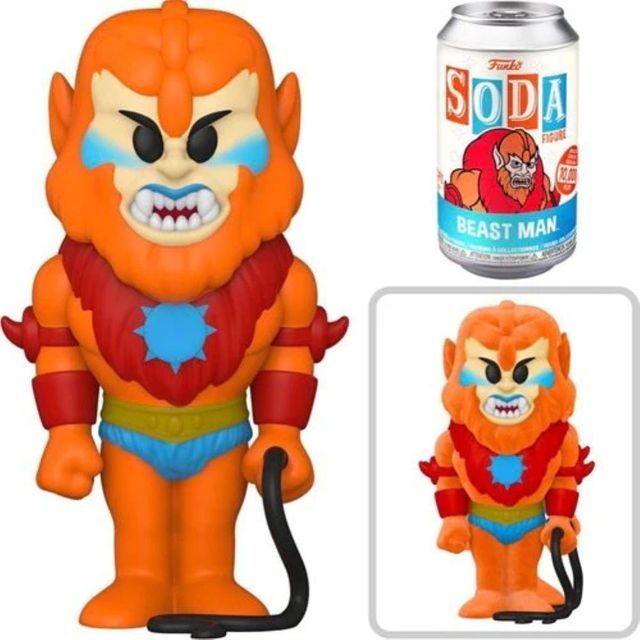 FUNKO POP MASTERS OF THE UNIVERSE - 58301 FUNKO VINYL SODA BEASTMAN PACK 6PZ W/…