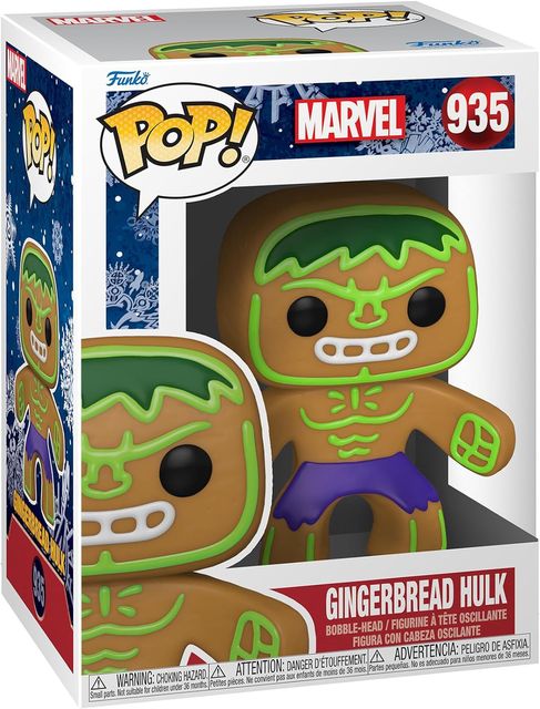 FUNKO POP Marvel Gingerbread Hulk*