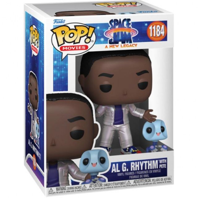 FUNKO POP SPACE JAM: A NEW LEGACY - VINYL FIGURE 1184 AI G W/PETE BUDDY (MT) 9C…