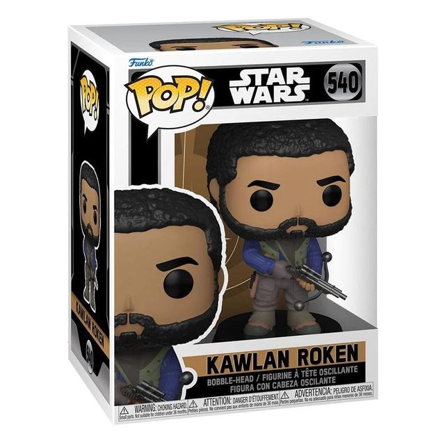 FUNKO POP STAR WARS: OBI-WAN KENOBI - VINYL FIGURE 540 KAWLAN ROKEN 9CM*