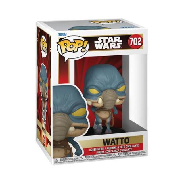 FUNKO POP STAR WARS: THE PHANTOM MENACE - VINYL FIGURE 702 WATTO 9CM