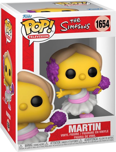 FUNKO POP THE SIMPSONS - VINYL FIGURE 1654 MARTIN AS CALLIOPE 9CM 30/11/24