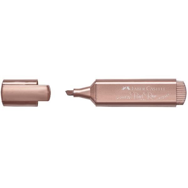 Faber-Castell TEXTLINER 46 Metallic - Evidenziatore - rosa perla - inchiostro b…