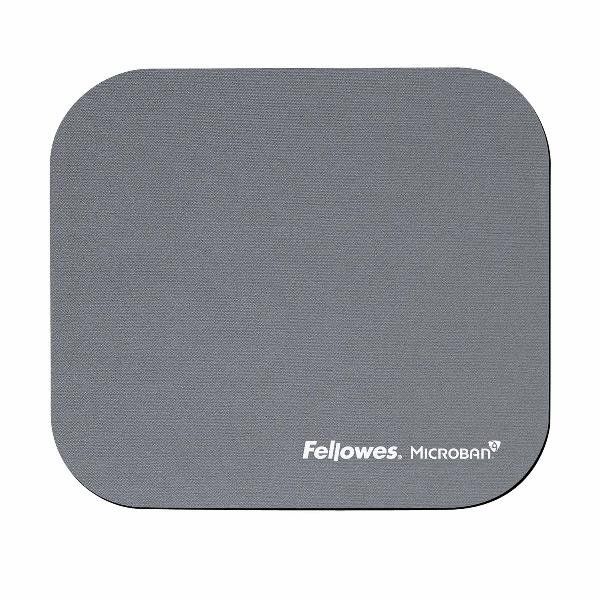 Fellowes Mouse Pad with Microban Protection - Tappetino per mouse - argento opa…