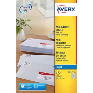 Etichette adesive J8651 - in carta - angoli arrotondati - inkjet - permanenti -…