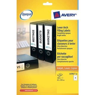 Etichette adesive L4761 - in carta - angoli arrotondati - permanenti - 192 x 61…