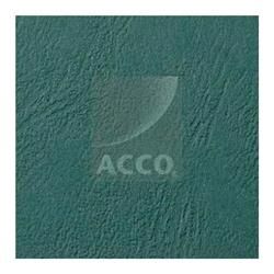 GBC Einbanddeckel LeatherGrain, DIN A4, 250 g-qm, dunkelgrÃ¼n ledergenarbter Ka…