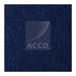 GBC Einbanddeckel LeatherGrain, DIN A4, 250 g-qm, kÃ¶nigsblau ledergenarbter Ka…