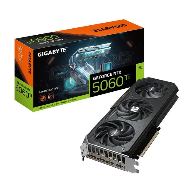 GIGABYTE GeForce RTX 5060 Ti GAMING OC 16G Scheda Grafica