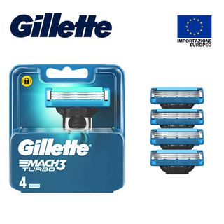GILLETTE MACH 3 TURBO RICAMBI X4PZ