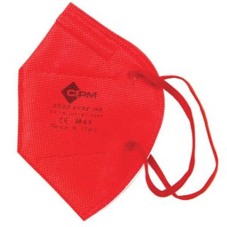 GIMA - Mascherina - tessuto non tessuto - rosso - FFP2 NR (pacchetto di 20)