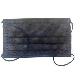 GIMA - Mascherina - usa e getta - 17.5 x 9.5 cm - tessuto non tessuto - nero (p…