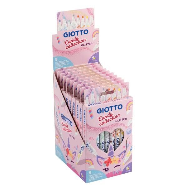 GIOTTO ESP10 CF.DA 8PZ CANDY COLL.GLITTER
