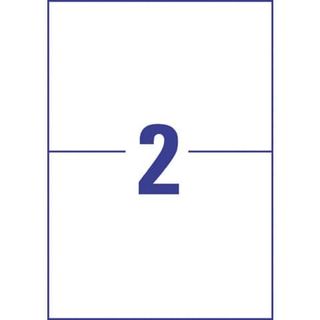 Etichette protezione e sicurezza - in PE - laser - permanenti - 210 x 148 mm - …