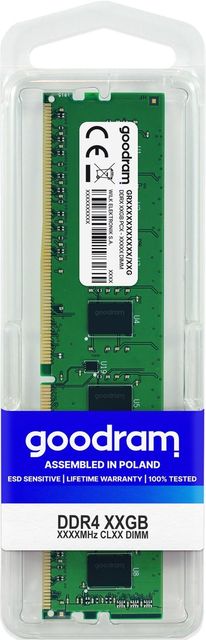GOODRAM MEMORIA RAM 1X8GB 3.200 MHz TECNOLOGIA DDR4 TIPOLOGIA DIMM CL22
