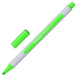 Evidenziatore Shine-Up - punta a scalpello - verde - Schneider