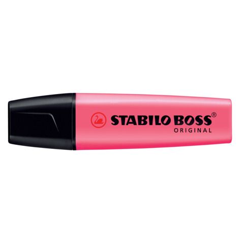 Evidenziatore Stabilo Boss Original -Stabilo- rosa ricaricabile di lunga durata…