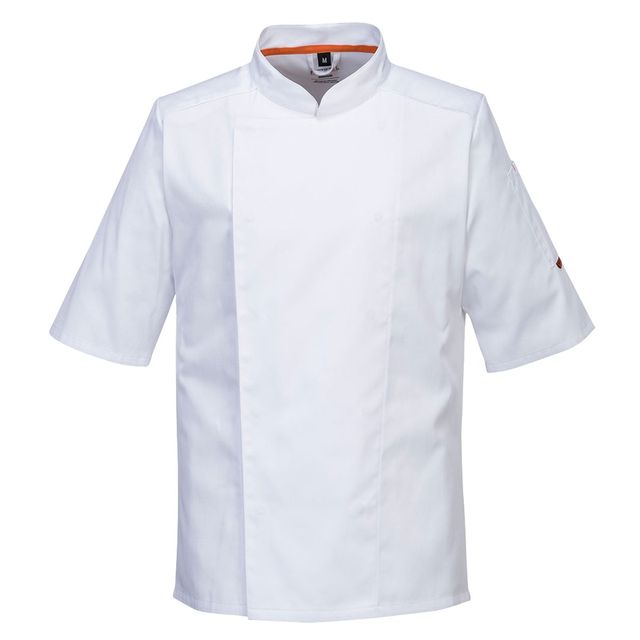 Giacca da cuoco MeshAir Pro a manica corta tg XXL bianco Portwest