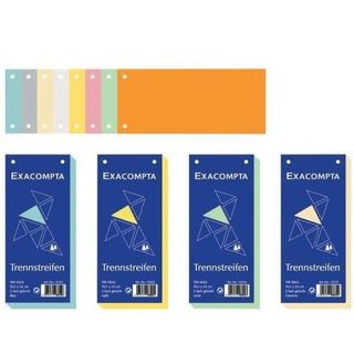 Exacompta Nature Future - Divisorio - orizzontale - blu (pacchetto di 100)
