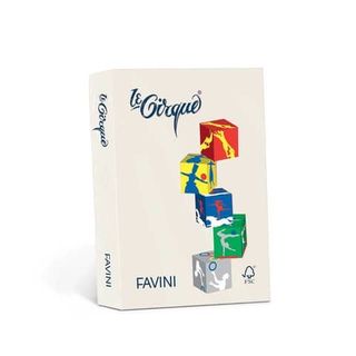 FAVINI HOME-OFFICE BASIC Le Cirque - Avorio - A4 (210 x 297 mm) - 160 g/m² - 25…