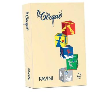 FAVINI HOME-OFFICE BASIC Le Cirque - Giallo - A4 (210 x 297 mm) - 80 g/m² - 500…