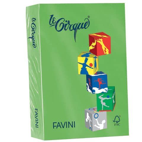 FAVINI HOME-OFFICE BASIC Le Cirque - Verde prateria - A4 (210 x 297 mm) - 80 g/…