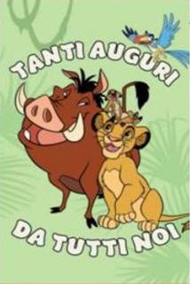 HALLMARK - BIGLIETTI AUGURI DISNEY IL RE LEONE 129740