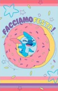 HALLMARK - BIGLIETTI AUGURI DISNEY STITCH DONUTS 129864