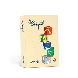 FAVINI Le Cirque tenui - Giallo - A4 (210 x 297 mm) - 160 g/m² - 250 fogli cart…