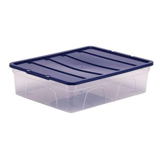 FELLOWES SCATOLA CONTENITORE IN POLIPROPILENE 32X11X40 CM COPERCHIO A SCATTO TR…