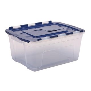 FELLOWES SCATOLA CONTENITORE IN POLIPROPILENE 43X28X59 CM COPERCHIO A CERNIERA …