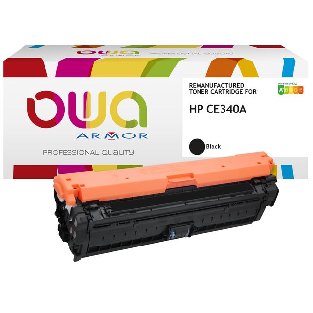 Armor - Toner Compatibile per Hp 651A - Nero - CE340A - 13.500 pag