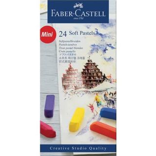 Faber-Castell - Pastello - pastello chiaro (pacchetto di 24)