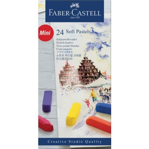 Faber-Castell - Pastello - pastello chiaro (pacchetto di 24)