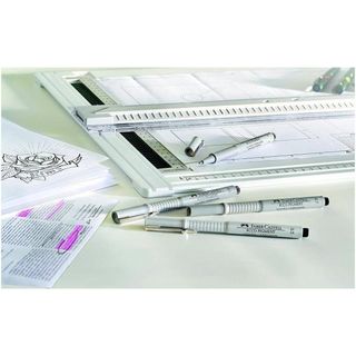 Faber-Castell ECCO PIGMENT - Penna a punta sottile - non permanente - per lucid…