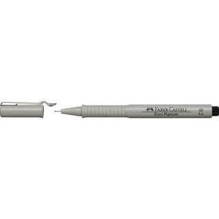 Faber-Castell ECCO PIGMENT - Penna punta in fibra - nero - inchiostro pigmentat…
