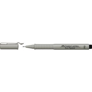 Faber-Castell ECCO PIGMENT - Penna punta in fibra - nero - inchiostro pigmentat…