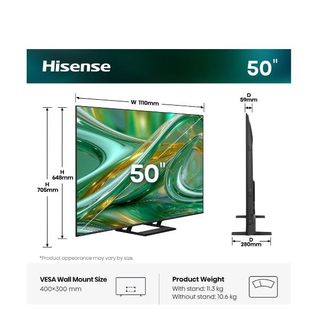 HISENSE 50 E89S MINI LED 4K UHD 144HZ