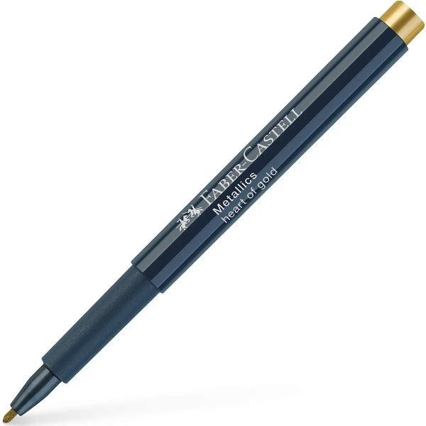 Faber-Castell Metallics - Marcatore - heart of gold - inchiostro base acqua - 1…