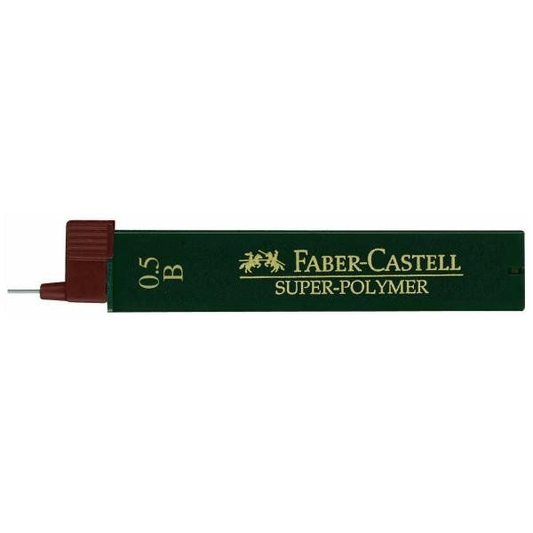 Faber-Castell Super-Polymer - Mina per matita - 2H - 0.7 mm (pacchetto di 12) -…