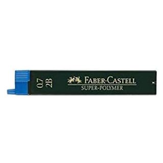 Faber-Castell Super-Polymer - Mina per matita - super polimero - 2B - nero inte…