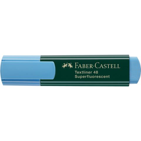 Faber-Castell TEXTLINER 48 REFILL - Evidenziatore - blu fosforescente - inchios…