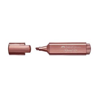 Faber-Castell Textliner 46 - Evidenziatore - permanente - rosso metallic glorio…