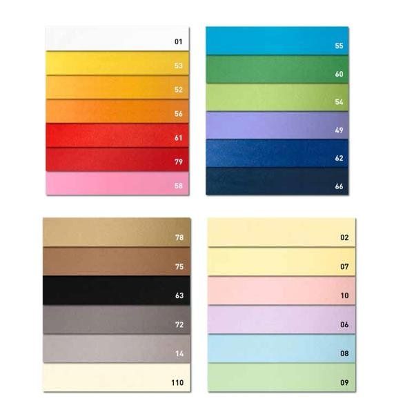 Favini Bristol Color 200 Sigillo T2 - Cartoncino - 500 x 700 mm - 25 fogli - ar…